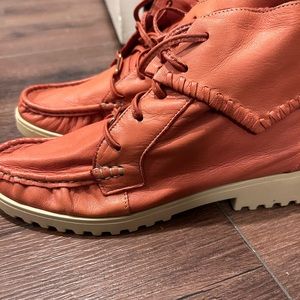 Boho Mocassim Leather Ankle Boots Softest Leather